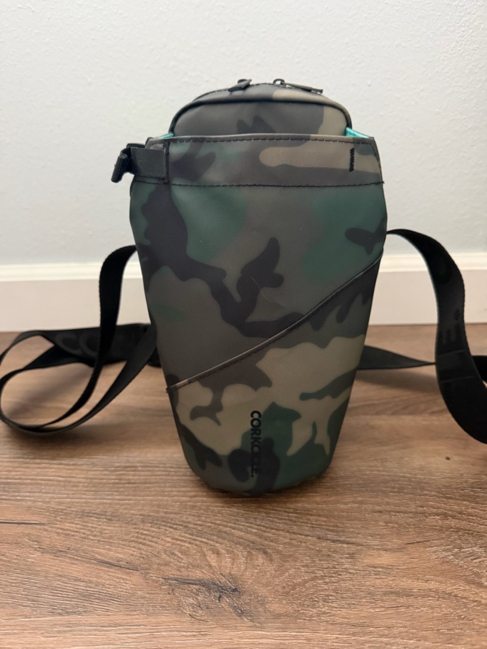 Corkcicle Woodland Camo Sling Bag